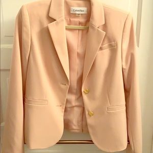 Calvin Klein pink blazer